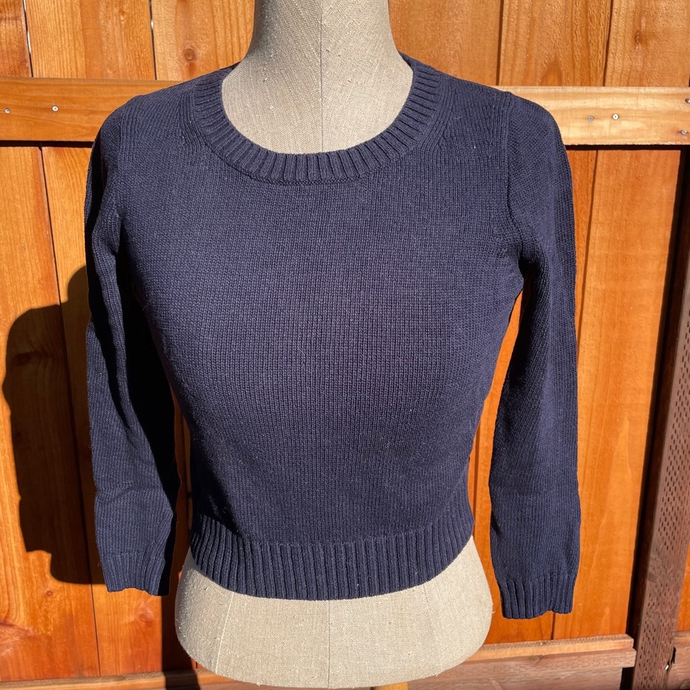 J. Crew crop sweater